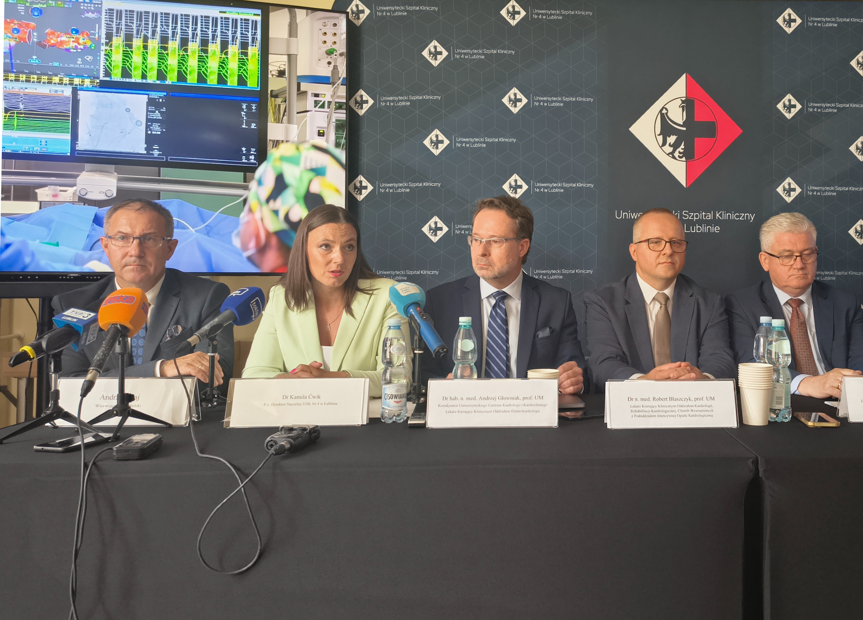 Blisko 28 mln zł z KPO dla kardiologii w USK Nr 4 w Lublinie. Nowoczesny sprzęt już służy pacjentom